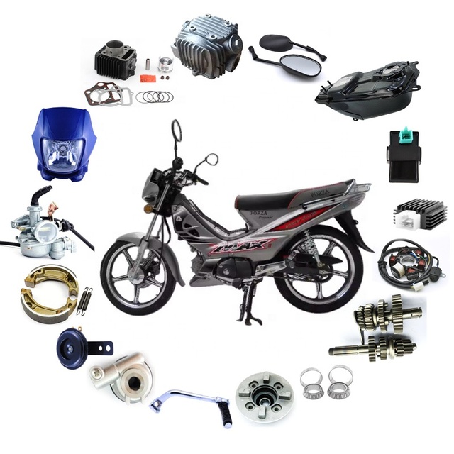 Factory Sell OEM Quality All Kind of Cub CD110 FORZA 110  110cc Motorcycle Engine Body Plastic Spare Parts