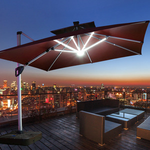 Sombrilla de Alta Calidad, Parasol de Aluminio, Muebles de Exterior, Sombrilla con Protección Solar para Patio y Playa - Product Image 3
