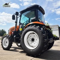 Tractor LAWNIO que Cumple con los Estándares Internacionales, Salidas Hidráulicas Dobles, Construcción Duradera para Tractor de Ruedas para Cosecha