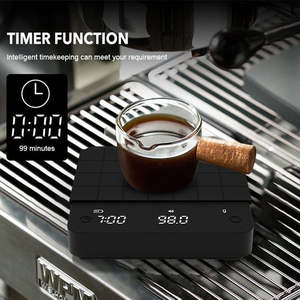 FRK Italian-Style Digital <b>Kitchen</b> <b>Scale</b> USB Mini Coffee Bean <b>Scale</b> with Pour-Over Timer for Cross-Border Coffee Brewing - Product Image 4