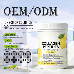 Péptidos de Colágeno Premium Certificados Kosher, USDA, Veganos, Sin OMG, para Mejorar la Belleza, Personalizados OEM ODM, Certificados NSF ISO - Product Image 1