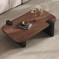 Table basse rectangulaire de style médiéval pour salon, petite table de salon, luxe léger, sensation haut de gamme, table basse rétro