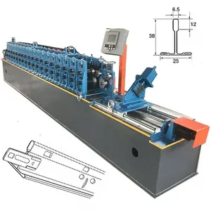 Full automatic Suspension ceiling metal T Grid T runner roll forming machine