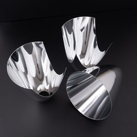 Réflecteur en aluminium filé de précision pour éclairage LED, abat-jour, miroir poli, couvercle de réflecteur anodisé OEM