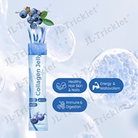 JULONG fournit des échantillons gratuits OEM/ODM, testés par des tiers, solution de collagène en bâtonnets, collagène végétalien en peptides, gelée de collagène.