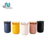 Taza de Café de Acero Inoxidable de 200 ml y 300 ml con Interior de Cerámica, Doble Pared Aislada, Juegos de Regalo al por Mayor, Regalos Corporativos y Empresariales