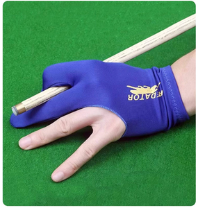 Gants de billard à trois doigts, gants de préhension pour queue de billard, logo personnalisé, couvre-mains en néoprène pour l'entraînement au snooker - Product Image 4