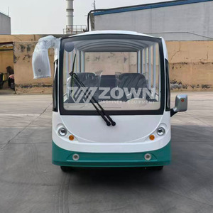 Navette électrique, voiture, 13 places, double conducteur, bus touristique à faible vitesse avec batterie pour parc - Product Image 3