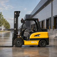 Chariot élévateur électrique robuste à batterie lithium 3, 3,5, 4, 5 tonnes, mât triplex, déplaceur latéral, normes CE MSDS, vente chaude