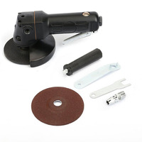 Ponceuse d'angle pneumatique 4 pouces Polisseuse à tronçonner 11000rpm Outil de meulage pneumatique Outil de polissage pneumatique à filetage 1/4 pouces