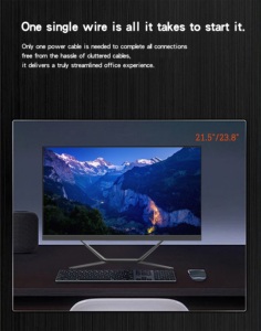 מחשב שולחני הכל-באחד לעסקים, לימודים ומשרד, עיצוב ברזולוציה גבוהה, מיוחד - Product Image 6