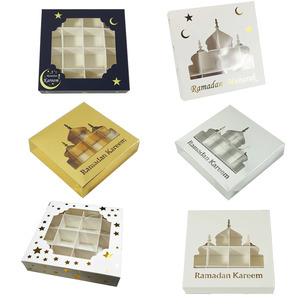 Gold Chocolate Box for <strong>Eid</strong> Handmade Unique <strong>Gift</strong> Truffle Container for Home <strong>Personalised</strong> Packaging for Food Milk for Personal Use - Product Image 3