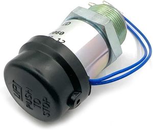195-8411 1958411 โซลินอยด์หยุดการจ่ายน้ำมันเชื้อเพลิง 12V สำหรับ 304 305 303 302.5C - Product Image 1
