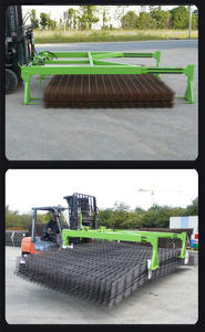 Forklift özel hidrolik örgü çerçeve Boom çelik ızgara taşıma taşıma vinç konsol Forklift kamyon eki çelik pençe - Product Image 5