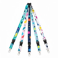 En gros, porte-badge rétractable durable avec cordon en polyester et mousqueton pivotant pour la sécurité, les bureaux et les patrouilles nocturnes