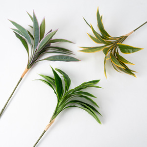 Plantes artificielles en soie de bois de fer brésilien, feuilles décoratives sur pied pour hôtels, clubs, ameublement et balcons - Product Image 5