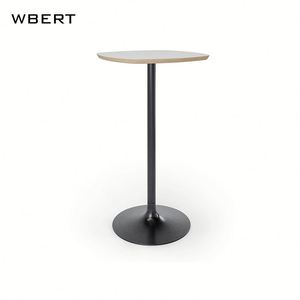 WBERT Table d'appoint de salon nordique moderne Simple et élégante Petite table ronde en bois pour table d'appoint de salle à manger - Product Image 6