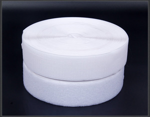 Vente directe du fabricant, ruban auto-agrippant à forte adhérence, auto-adhésif, réutilisable, 100% nylon, 2 pouces, 3 pouces, 5 pouces, ruban magique - Product Image 1