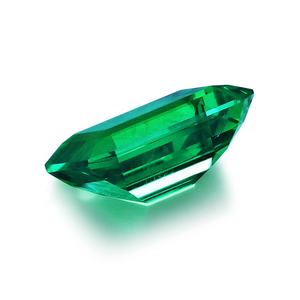 ANSTER ขายส่งพลอยหลวมแบบกำหนดเอง 0.1-10 กะรัต ทรงมรกต พลอยมรกตสังเคราะห์จากโคลอมเบีย - Product Image 2