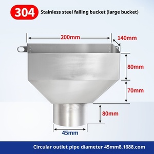 Système <span class=keywords><strong>de</strong></span> drainage des eaux <span class=keywords><strong>de</strong></span> <span class=keywords><strong>pluie</strong></span> : Conduit <span class=keywords><strong>de</strong></span> drainage latéral pour <span class=keywords><strong>gouttière</strong></span>, résistant à la corrosion, durable, pour un drainage rapide des réservoirs - Product Image 4