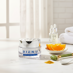 ครีม benui Prestige MX Vitamin C Idebenone 20กรดอะมิโน9เปปไทด์ครีมบำรุงผิวต่อต้านริ้วรอย - Product Image 3