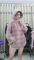 Manteau en fourrure de vison véritable 2022 – Vente en gros à prix réduit – Manteau de mode en fourrure de vison