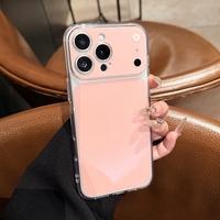 Coque de téléphone de luxe souple effet bonbon pour iPhone 13 14 15 16 17 Pro Max Air, coque arrière antichoc en acrylique