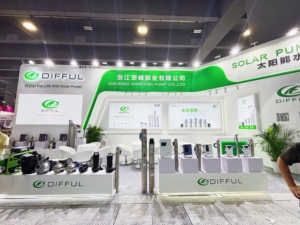 ปั๊มน้ำบาดาลพลังงานแสงอาทิตย์ 300w ยี่ห้อ Difful รุ่น 3DSC4.5-35-24-300 ขนาด 3 นิ้ว พร้อมใบพัดสแตนเลส สำหรับการชลประทาน - Product Image 3