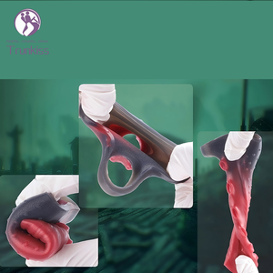 Ensemble de gode à tentacules de poulpe Produit de sexe adulte doux avec ventouse forte Verrouillage efficace du sperme <span class=keywords><strong>Préservatif</strong></span> de gode portable pour hommes - Product Image 5
