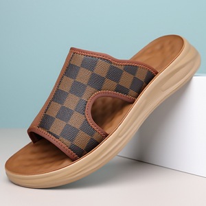 Sandalias informales de verano para hombre, con una correa, antideslizantes, suela suave, transpirables, resistentes al desgaste, zapatos de playa para exteriores - Product Image 1