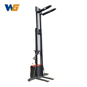 Apilador de Palés Semi-Eléctrico WANGONG con Certificación CE, de 2 Toneladas y 2 Metros, Carretilla Elevadora Eléctrica con Alta Capacidad de Elevación - Product Image 1