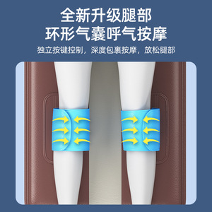 Colchón de masaje con airbag, terapia infrarroja de cuerpo completo, eléctrico, con enchufe, para uso doméstico - Product Image 5