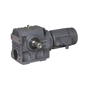 Motor Reductor de Tornillo Helicoidal Serie S de Alta Eficiencia S47 20 CrMnTi, Caja de Engranajes Pequeña de Ángulo Recto - Product Image 3