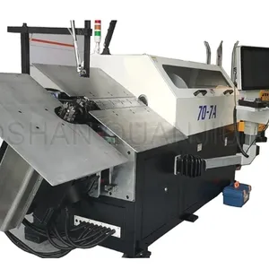 Sürekli kare çerçeve için yüksek verimli 3D CNC tel bükme makinesi