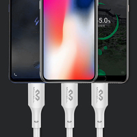 Cable de Carga Rápida Miccell PD de 60W, Tipo-C a Tipo-C, Material TPE/PVC, 1.2M de Longitud, para Teléfono, Cámara, Auriculares, Cobre Puro
