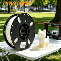 Filament PRINTROO HIPS à dimensions stables, faible déformation, sans blocage, multicolore, alimentation fluide pour sculptures artistiques, décoration et pièces de modélisme
