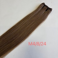 Extensions de cheveux humains bruts 100% naturels, tissées à la machine, lisses, cuticules alignées, cheveux chinois, vente en gros directe usine