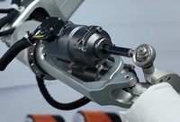 Ensemble de joint de jambe de robot humanoïde avec moteur CC 24V à aimant permanent sans balais, actionneur linéaire à couple élevé, prend en charge la personnalisation