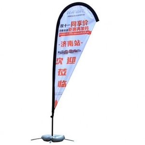 Outdoor Flying Polyester Beach Teardrop <b>Flags</b> Banner Double Sided Printed Promotion Advertising <b>Flag</b> - Product Image 1