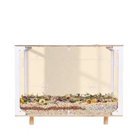 Offre Spéciale – Cage à Hamster de Luxe en Acrylique Transparent de Haute Qualité pour Villa, Idéale pour Éleveuse de Hamsters Syriens, Hérissons, Cailles et Petits Animaux