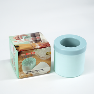 Vente en gros de moules à glaçons en silicone de qualité alimentaire, écologiques, pour glaçons en forme de boule et plateaux, en boîte, avec logo personnalisé, en stock - Product Image 1