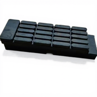 Plaques de protection en caoutchouc LEKKER (noires) pour machines à chanfreiner et à biseauter le verre avec garantie d'un an 380V