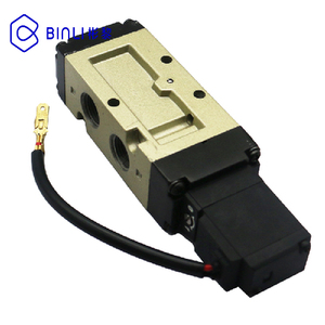 Smc Type Vf3130 Électrovannes de contrôle d'air pneumatique à tête unique et double position 1/4 "Base générale hydraulique pilote - Product Image 4