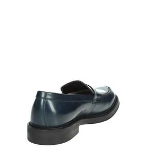 Mocassins pour homme K-9931 bleus taille 45 en cuir - Product Image 3