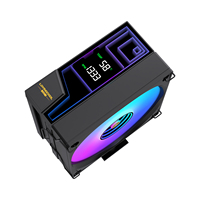 LOVINGCOOL High Static Pressure 120mm CPU Air Cooler Tower 6 Mirror Temp Screen Ready Ship in Stock OEM Intel AMD Gaming Desktop