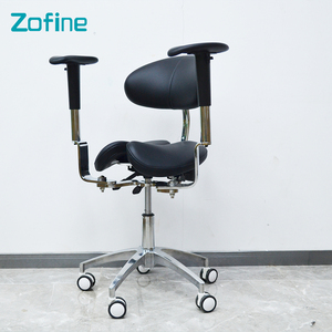 Taburete Eléctrico de Metal para Consultorio Dental Zofine <span class=keywords><strong>Serie</strong></span> Z10, Certificado CE Clase II, para Asistente Dental y Odontólogo - Product Image 6