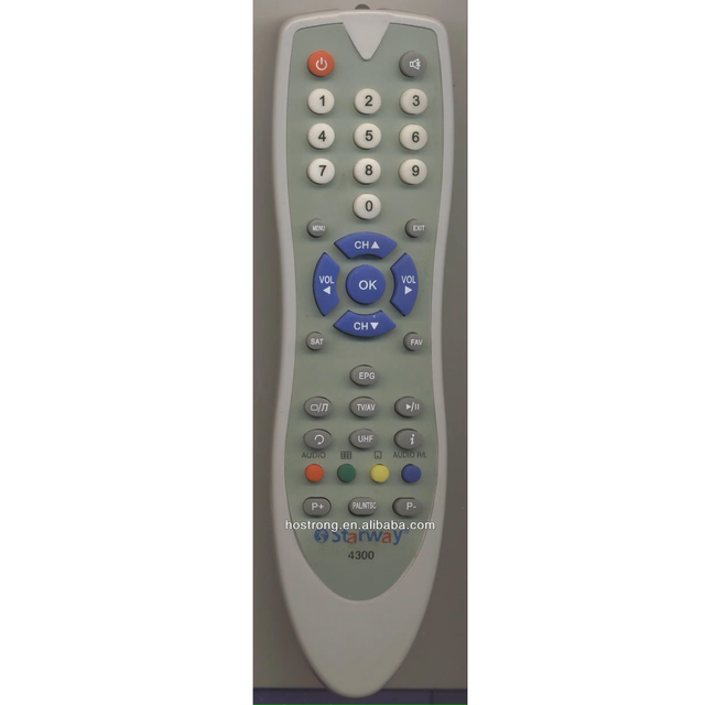 Factory Supply Satellite Receiver Remote Control Starway 4300 Wholesale