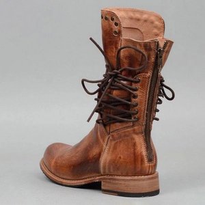 Zapatos de Tacón para Mujer, Nuevos, a la Moda, con Punta en Pico, Tacón Cuadrado, Botines de Mujer, Botas de Tobillo de Charol Plateado Metálico - Product Image 5