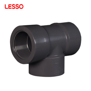 Conexiones en T para Tuberías de Suministro de Agua de PVC-U de Alta Presión, Schedule 80, Resistentes a la Corrosión - Product Image 1