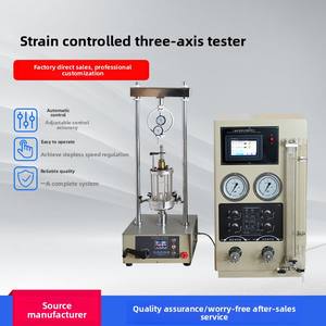 Appareil de test triaxial à contrainte-contrainture de haute précision, testeur de pénétration par cisaillement, équipement de test des sols - Product Image 2